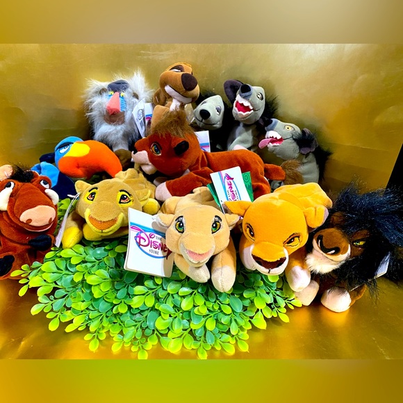 Hyena Simba Plush Pillow Lion King Stuffed Animals Walmart Sales - Main Image